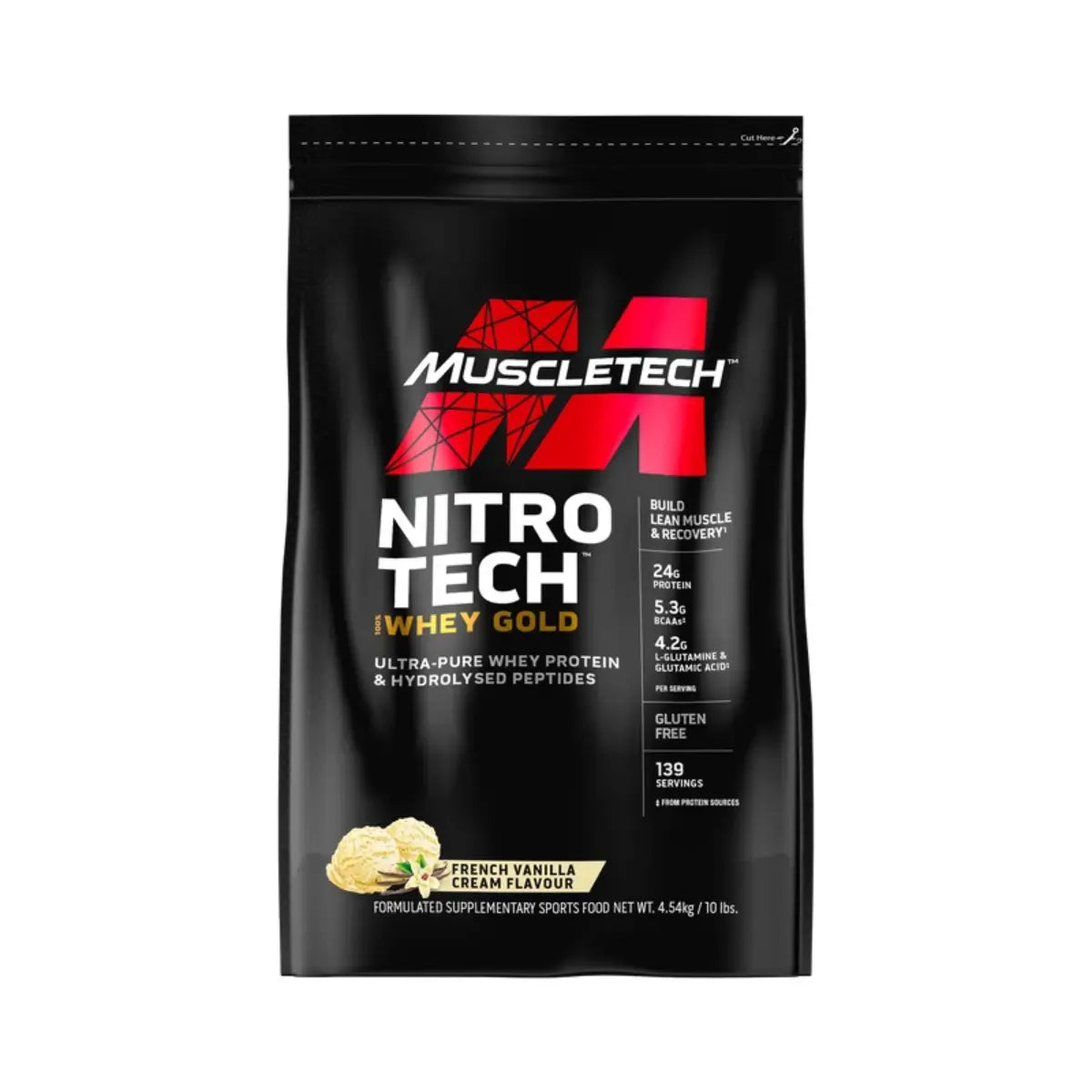 Nitro-Tech 100% Whey Gold by MuscleTech