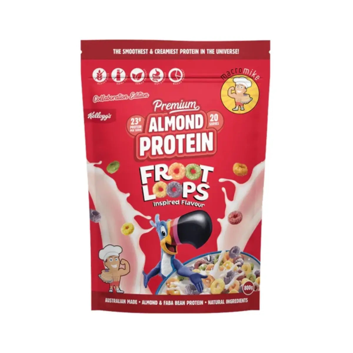 Macro Mike - Premium Almond Protein 800g