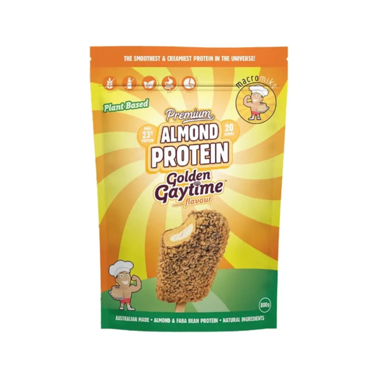 Macro Mike - Premium Almond Protein 800g