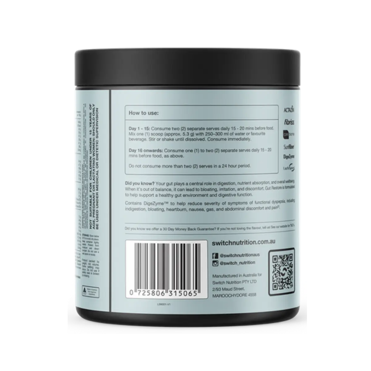 Switch Nutrition Gut Restore