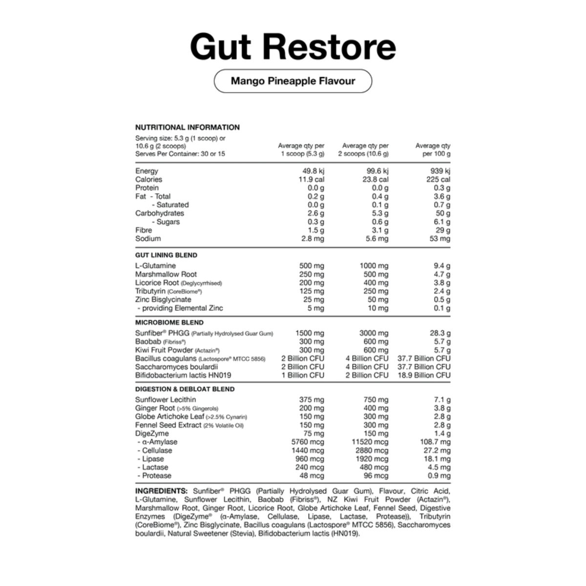 Switch Nutrition Gut Restore