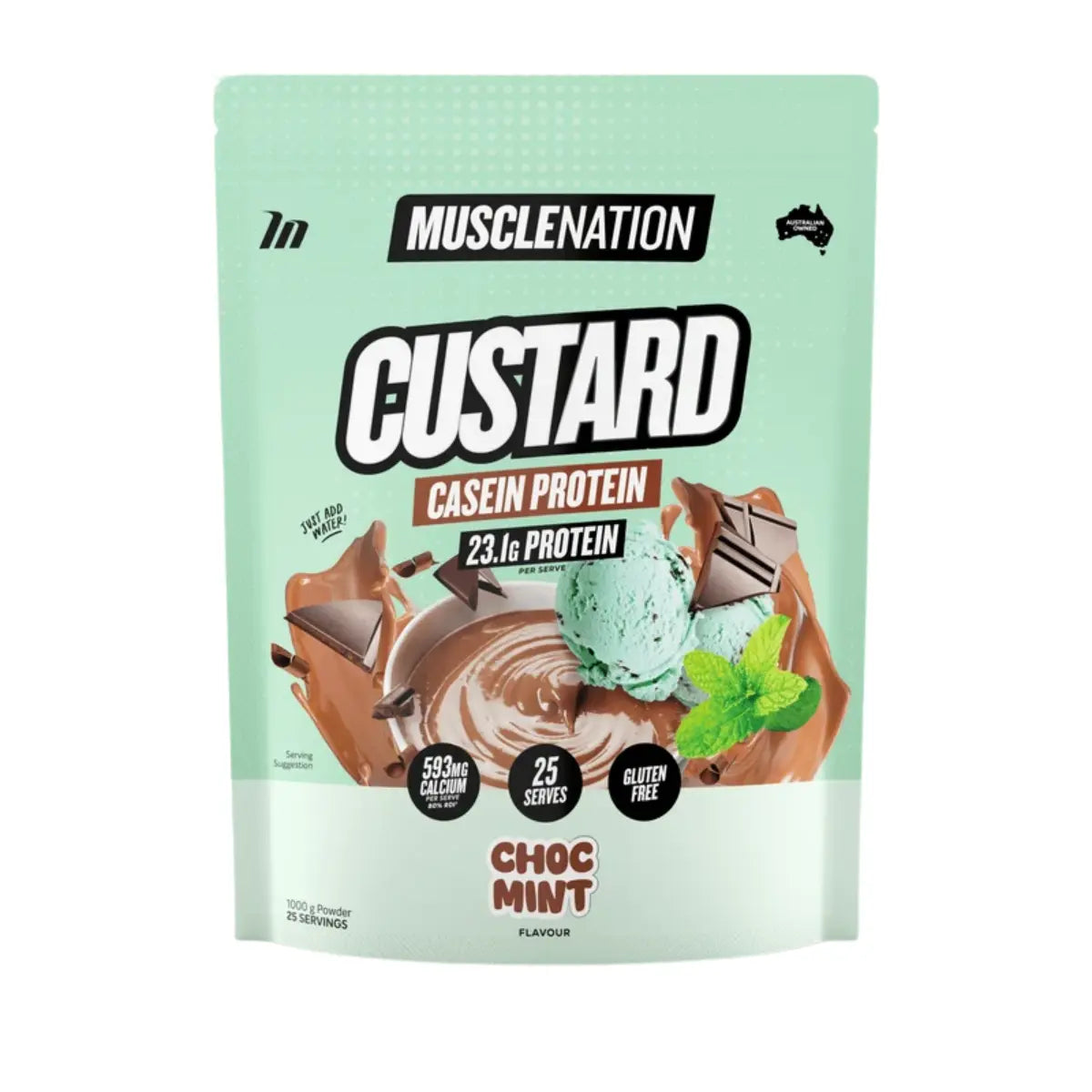 Muscle Nation Custard Casein