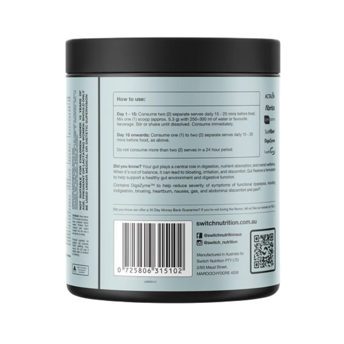 Switch Nutrition Gut Restore