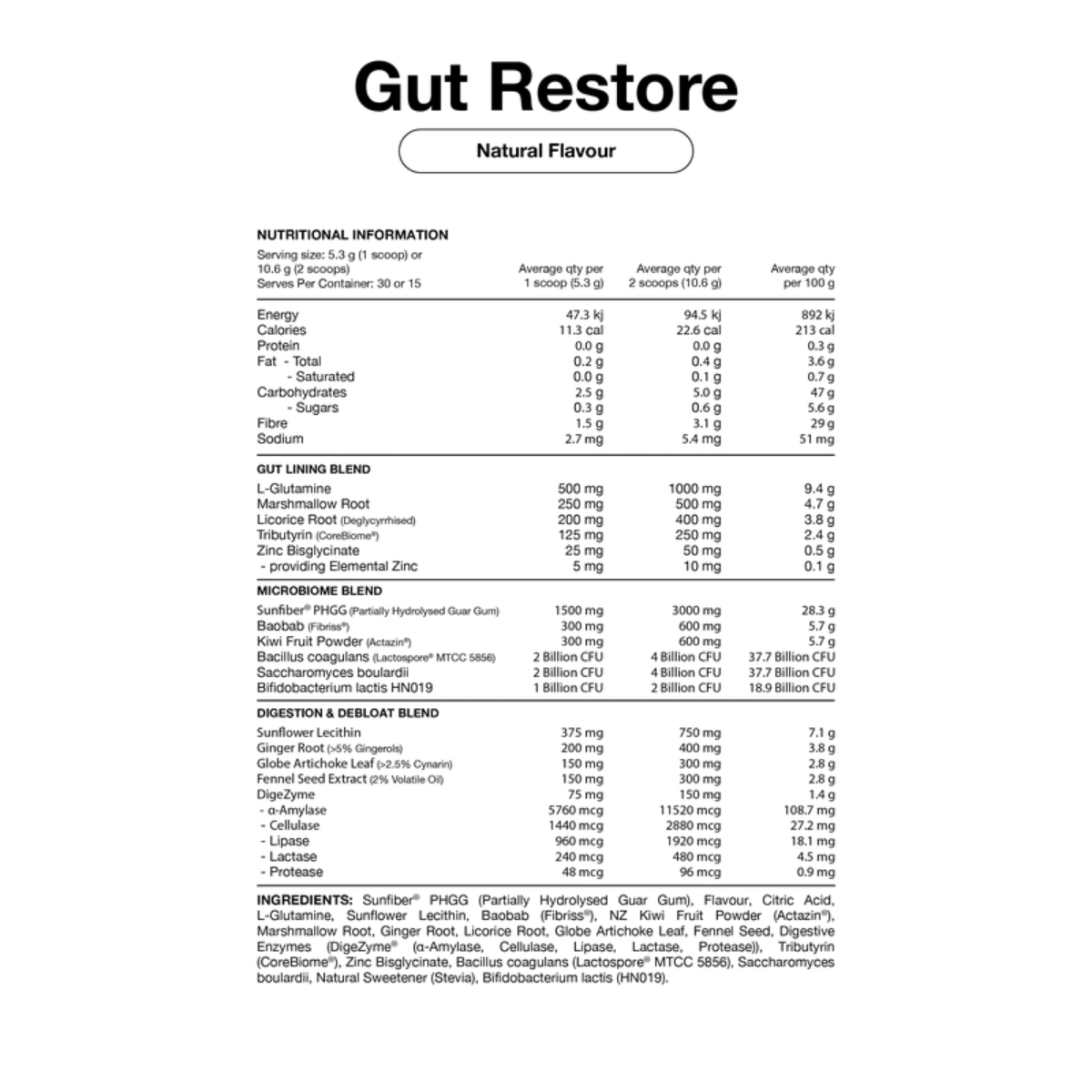 Switch Nutrition Gut Restore