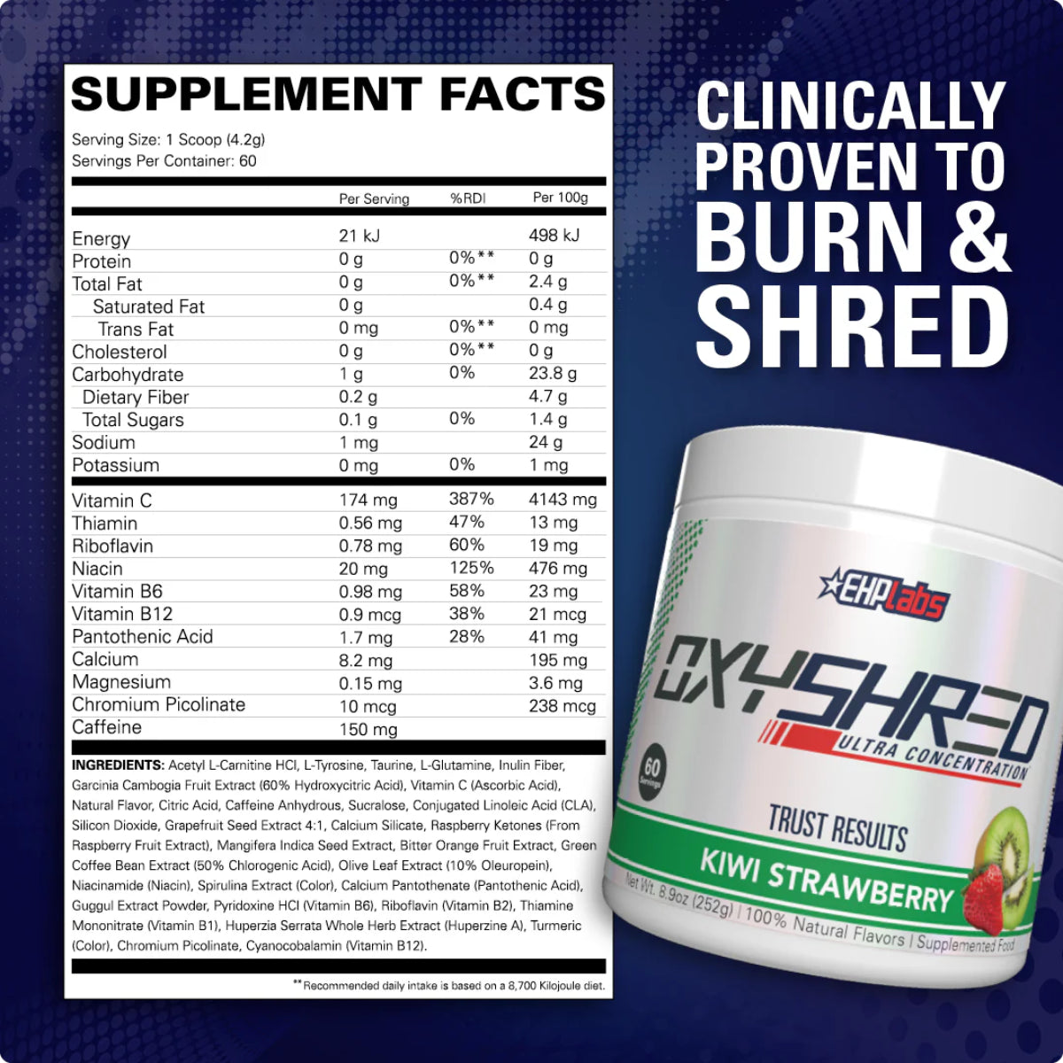 EHP Labs Oxyshred