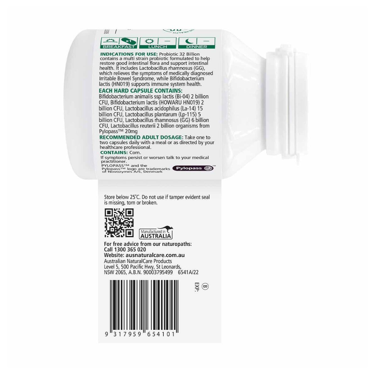 PROBIOTIC 32 BILLION