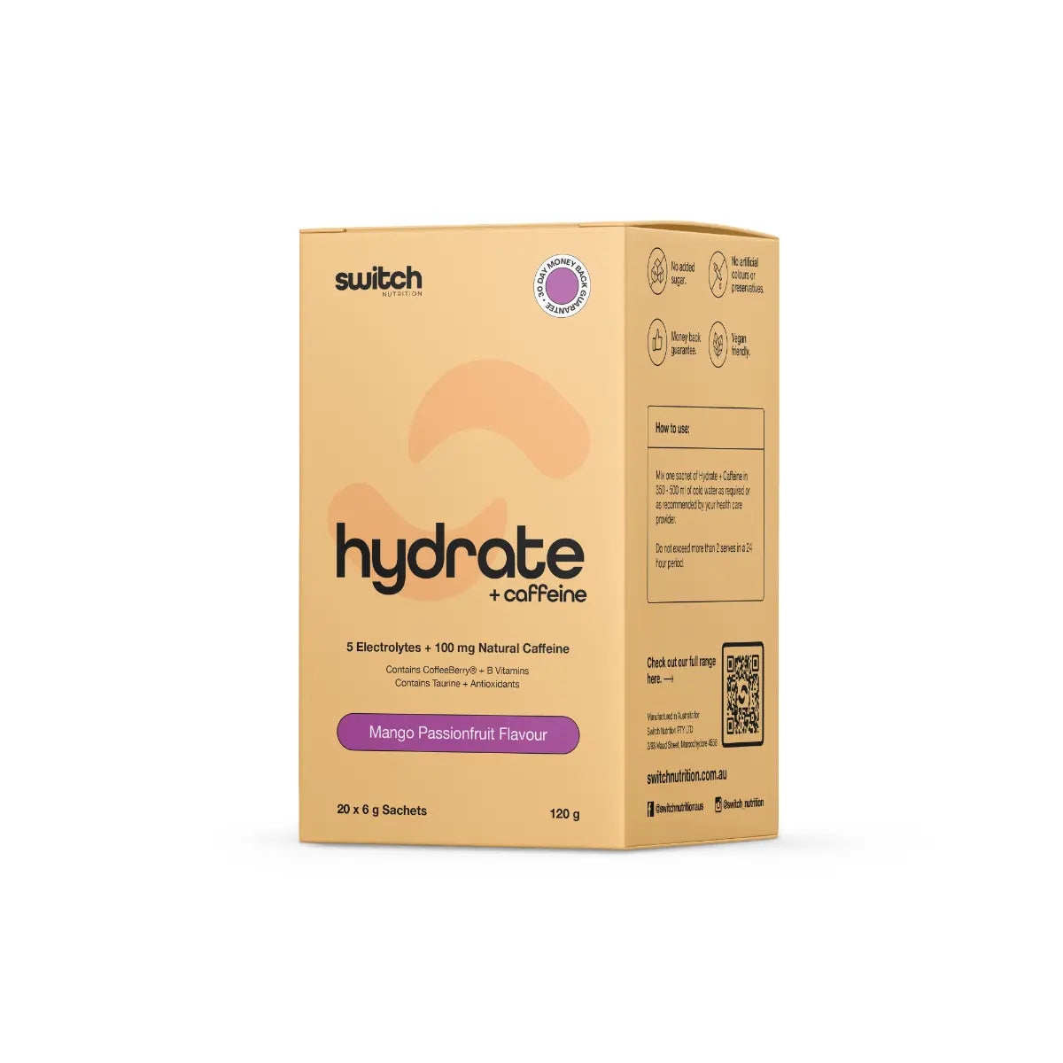 Hydrate + Caffeine by Switch Nutrition