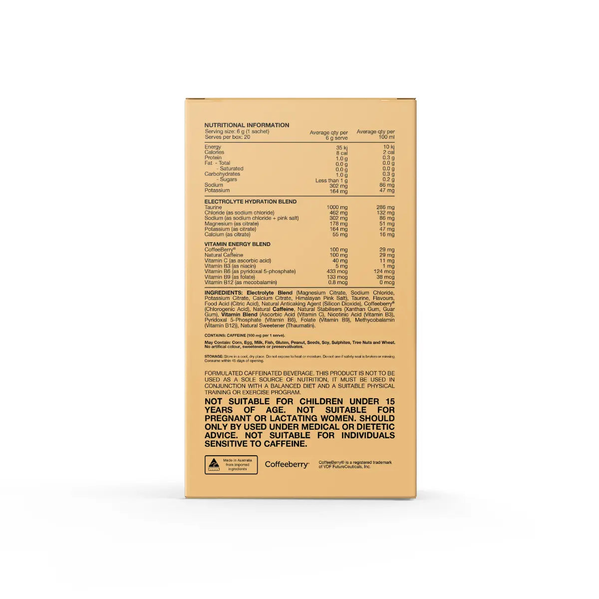 Hydrate + Caffeine by Switch Nutrition