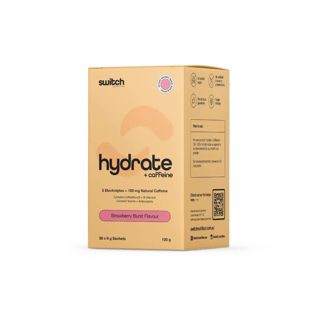 Hydrate + Caffeine by Switch Nutrition