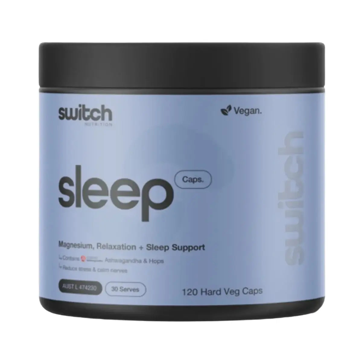 Sleep+ Capsules by Switch Nutrition