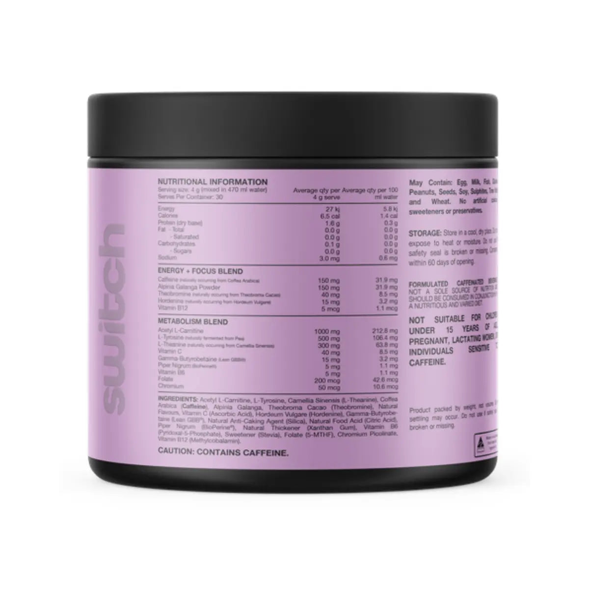 Thermal Switch by Switch Nutrition