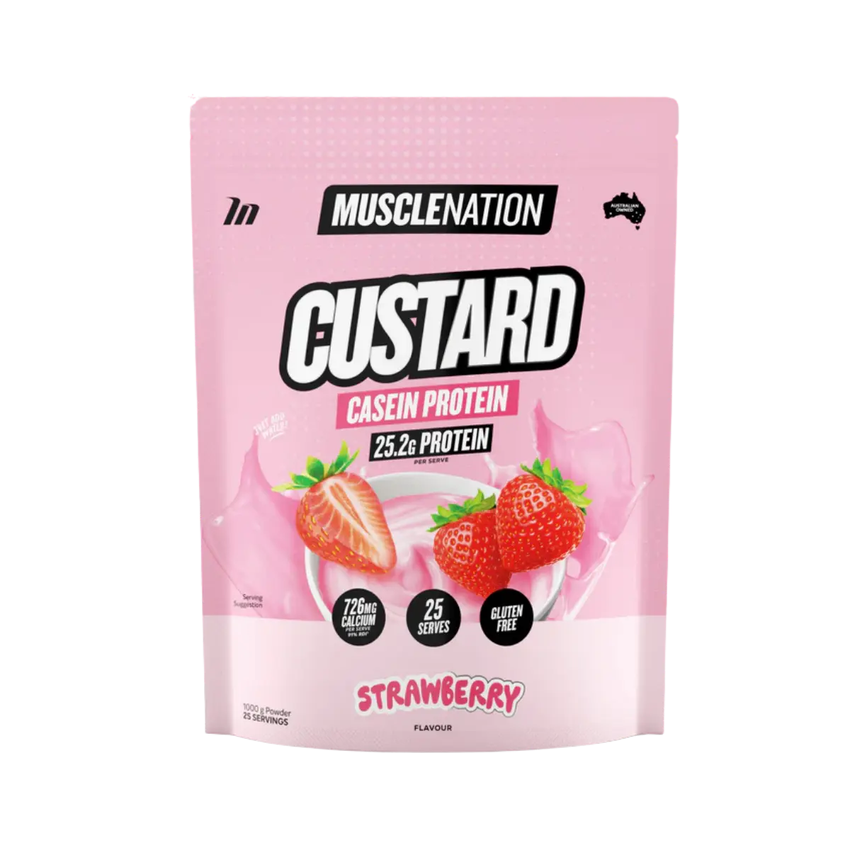Muscle Nation Custard Casein