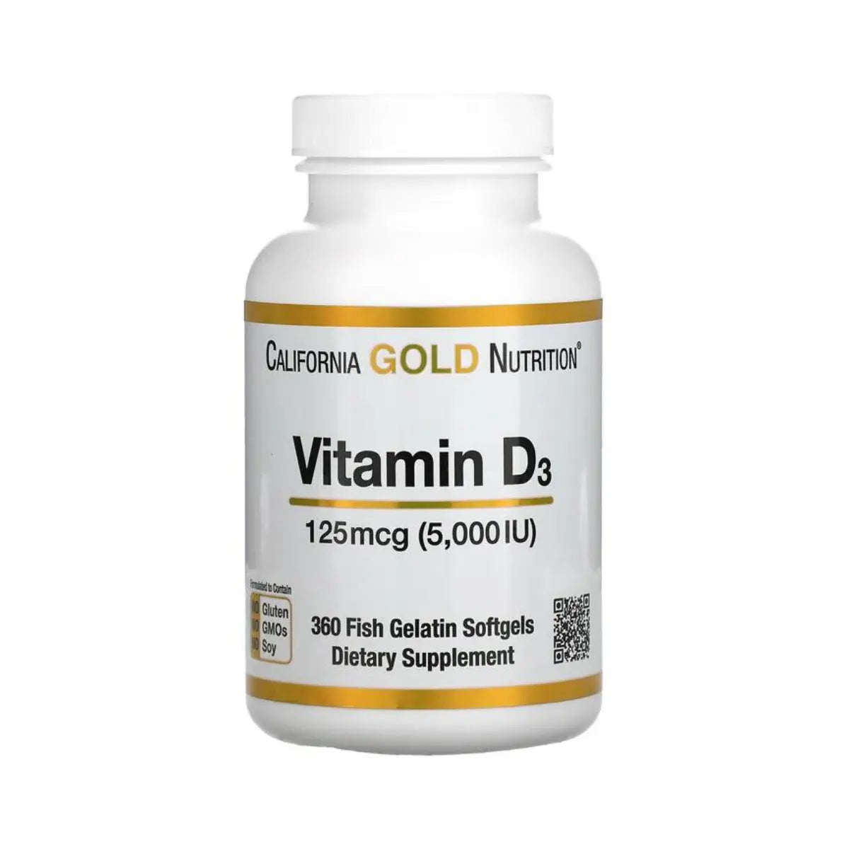 California Gold - Vitamin D3 5000 IU