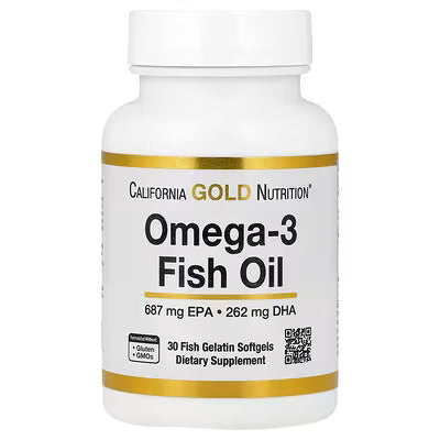 California Gold Omega-3 Fish Oil
