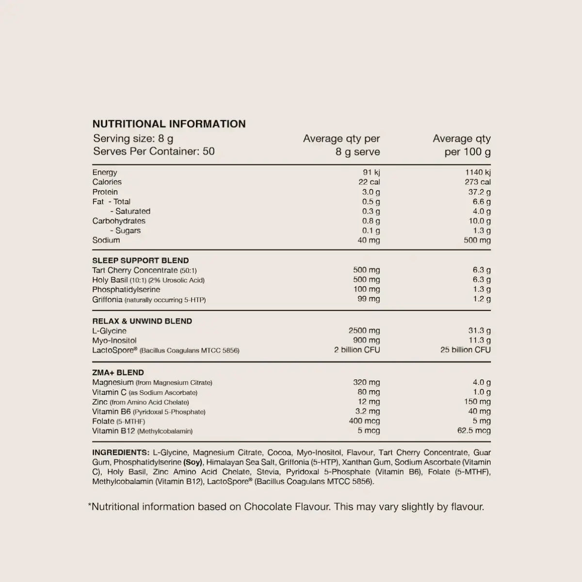 Sleep Sachets by Switch Nutrition