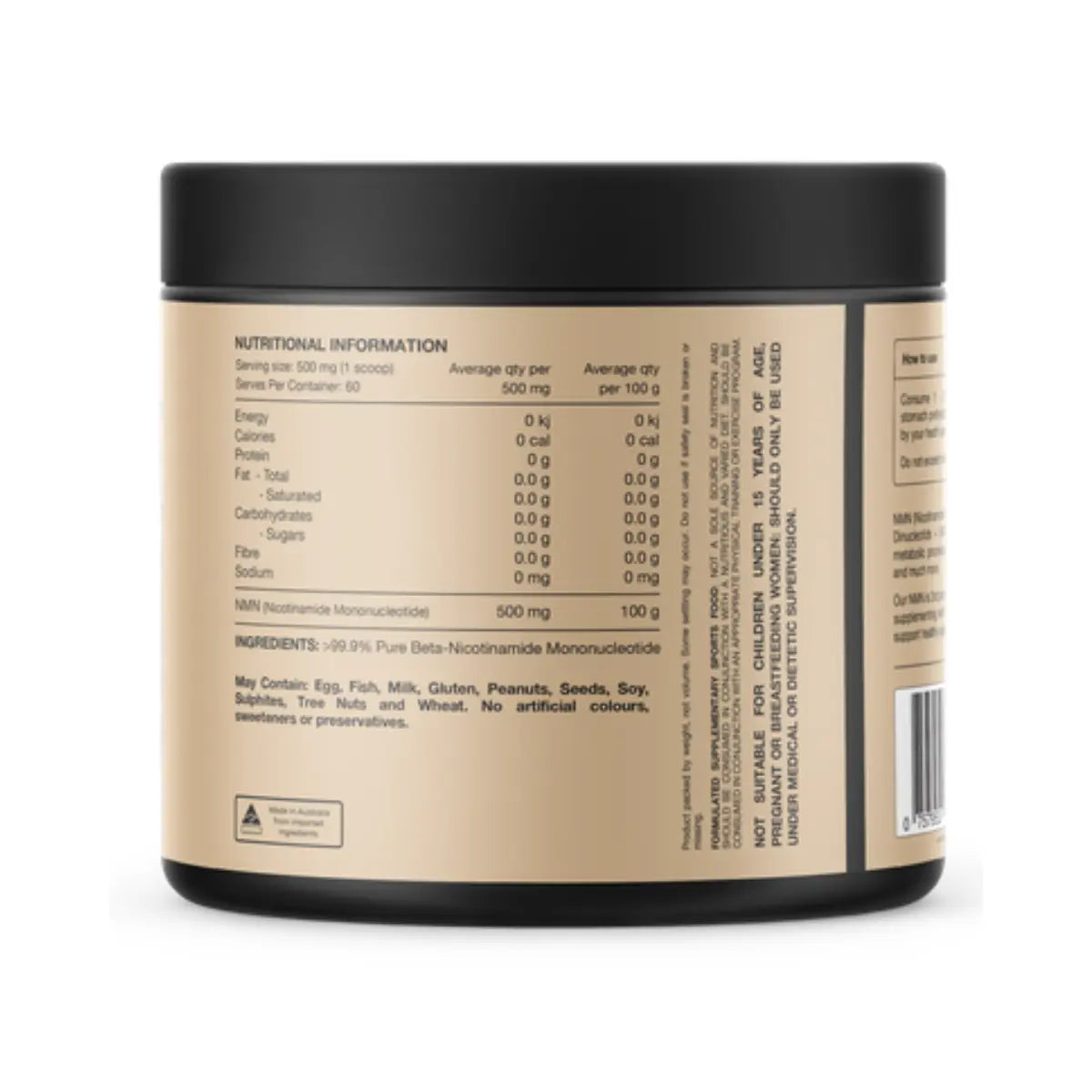 100% Pure NMN Powder by Switch Nutrition