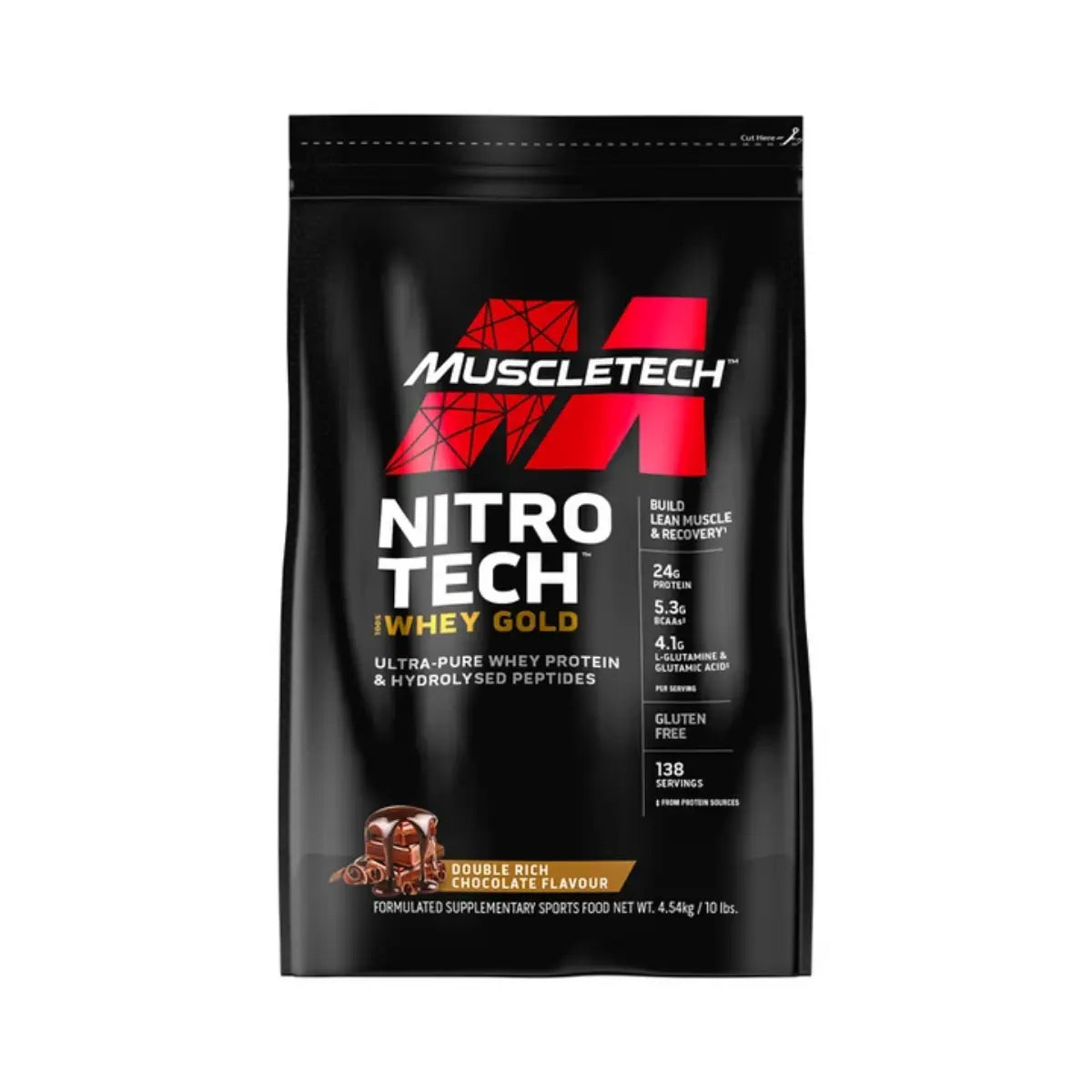 Nitro-Tech 100% Whey Gold by MuscleTech