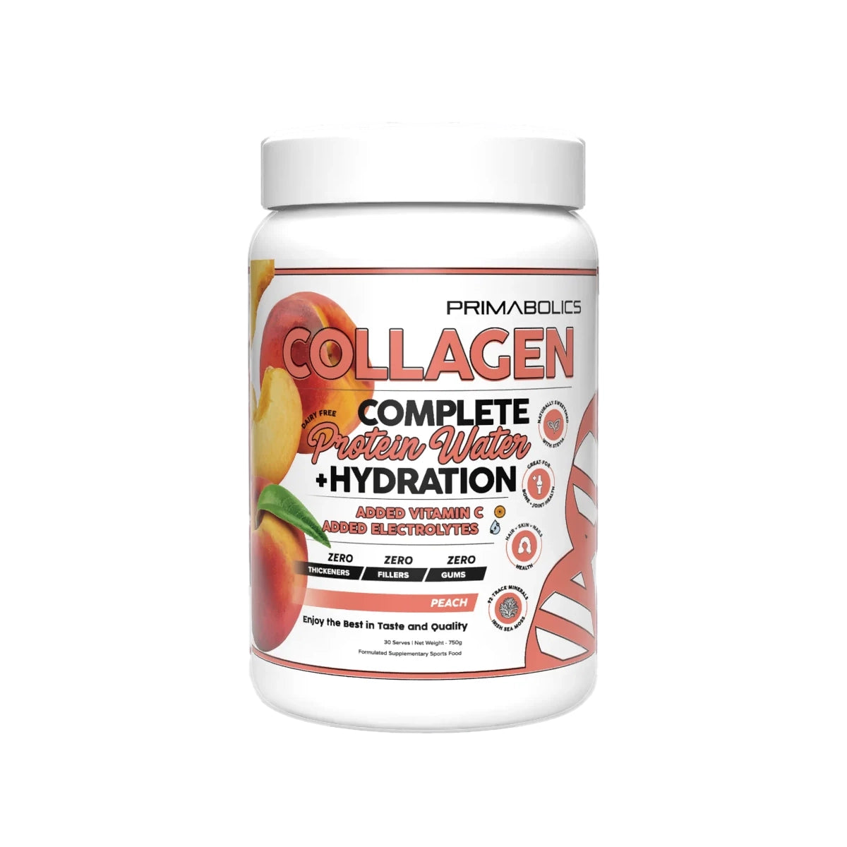 Complete Collagen Protein Water + Hydration by Primabolics