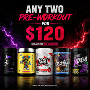 2 FOR $120 PRE-WORKOUT DEAL