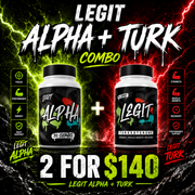 LEGIT ALPHA + TURK COMBO $140
