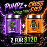 PUMPZ + CROSS EYED EXTREME COMBO $120