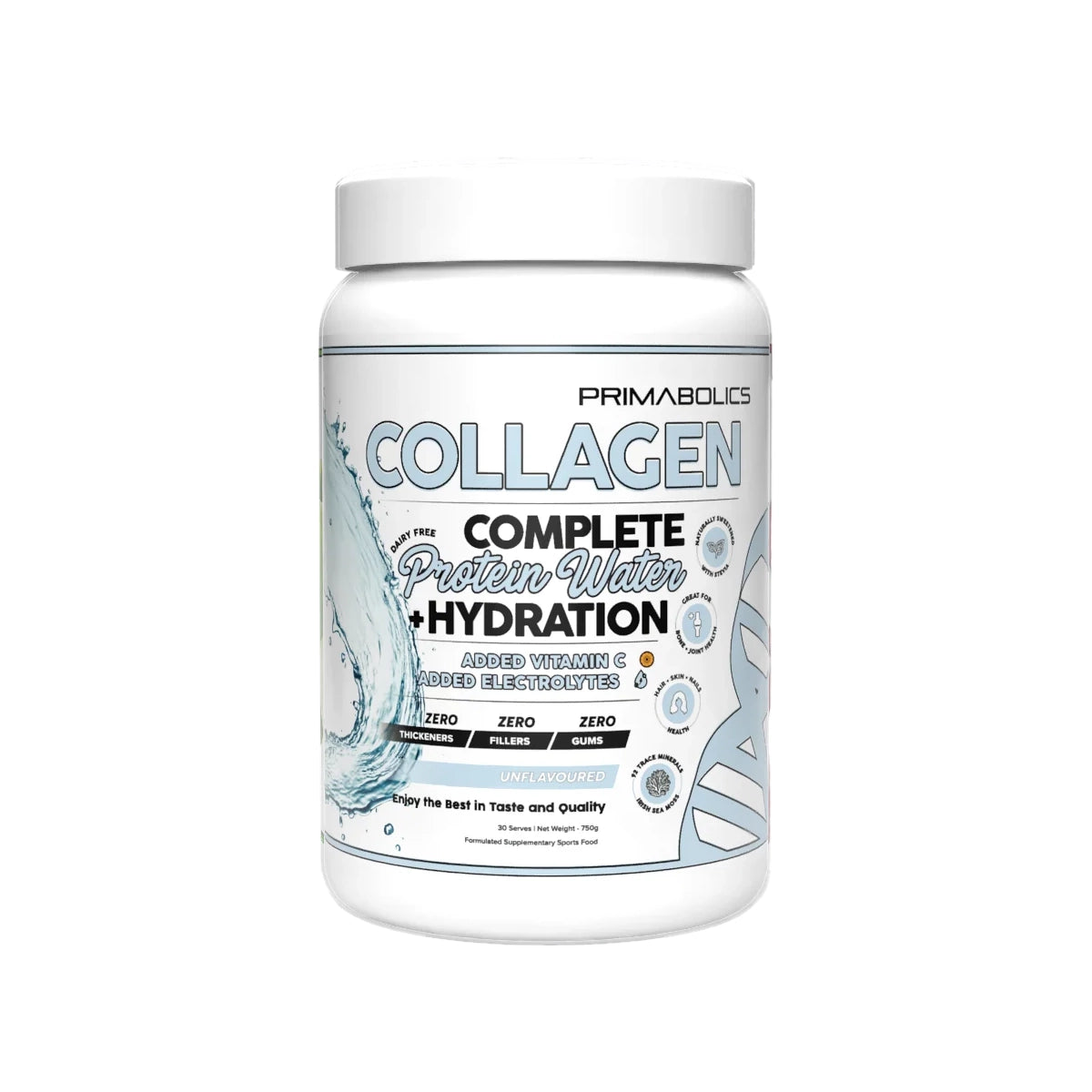 Complete Collagen Protein Water + Hydration by Primabolics