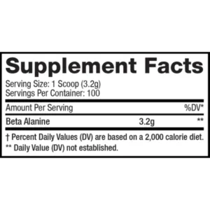 BETA ALANINE SPF 1 1