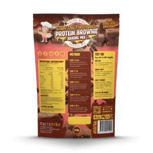 BakingMix Brownie DoubleChoc 250g Back 1800x1800 2 1 1