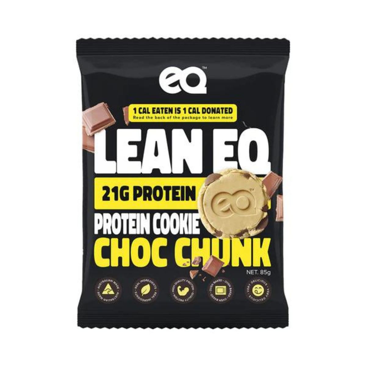Choc Chunk Lean EQ Protein Cookie 1