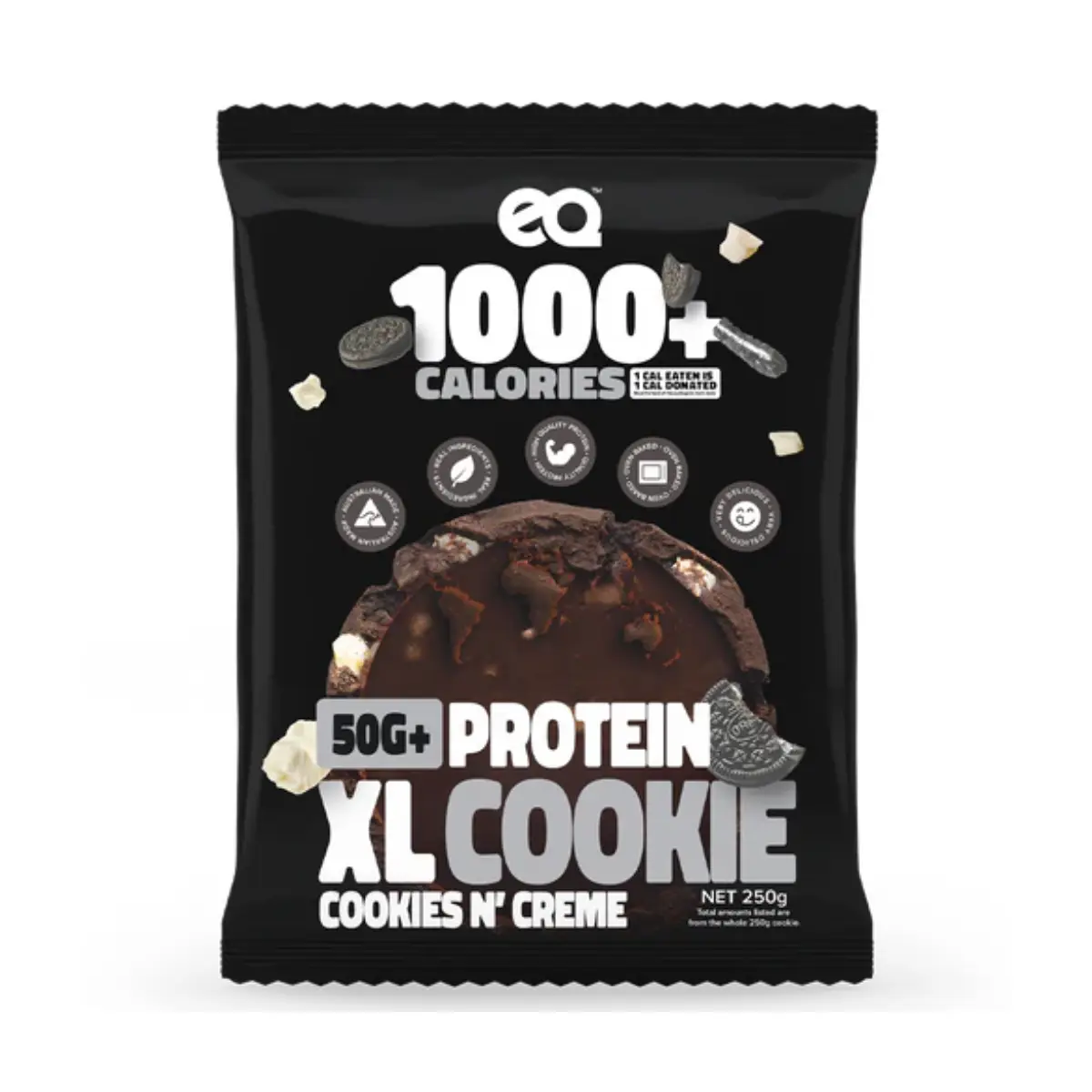 Cookies Cream EQ Protein Cracker 1 1