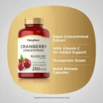 Cranberry Concentrate Plus Vitamin C 10000 mg per serving 250 Quick Release Capsules 1 1