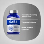 GABA Gamma Aminobutyric Acid 750 mg 2