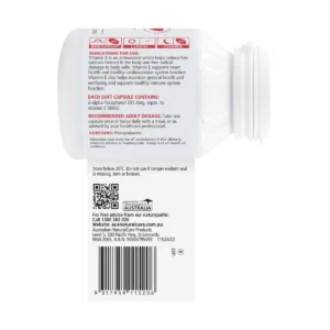 Natural Vitamin E 500 IU 90 caps 1