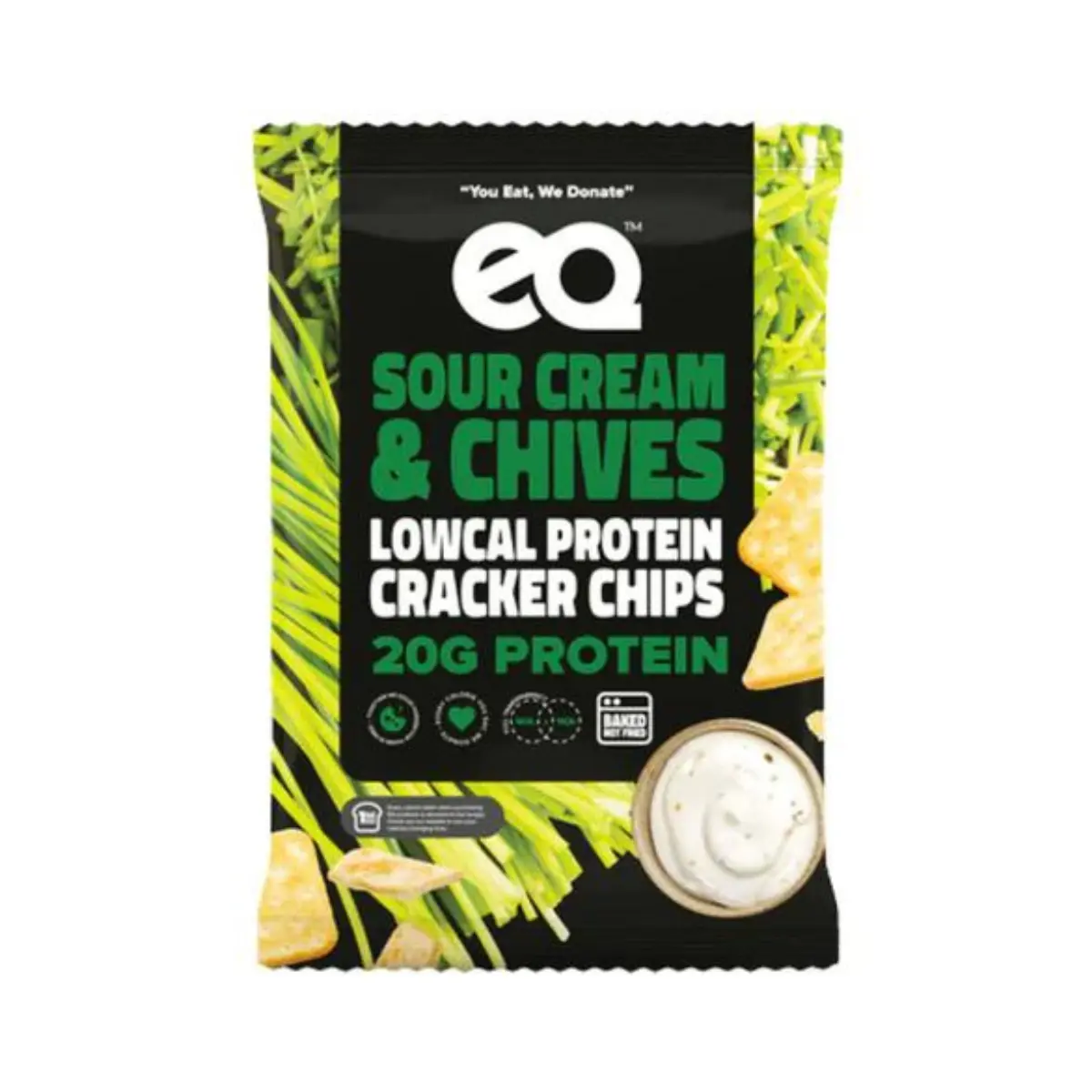 Sour Cream EQ Protein Cracker 1 1