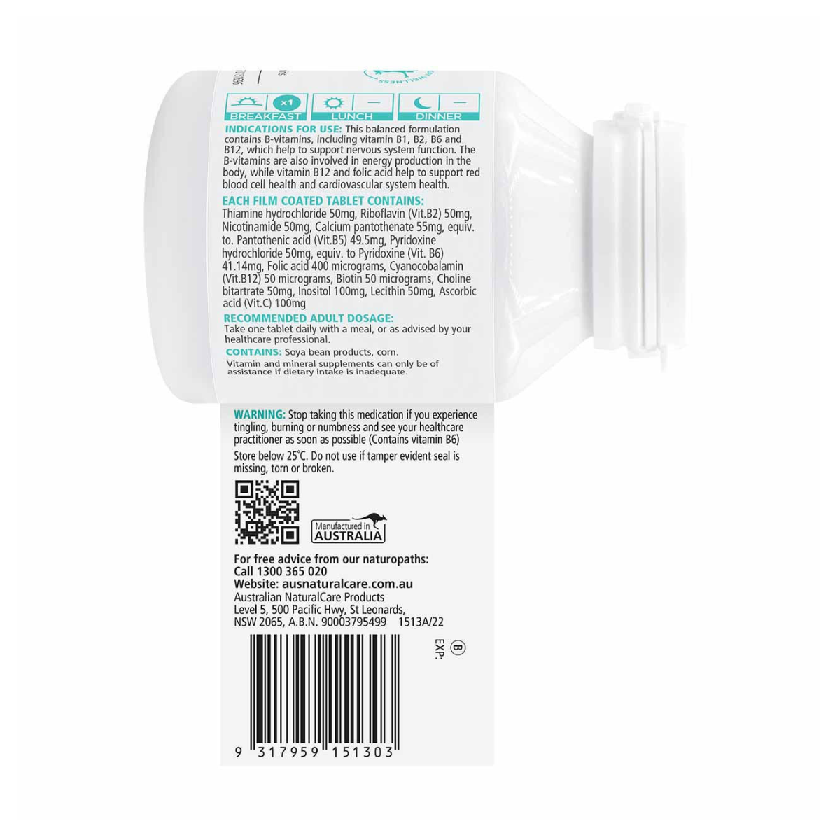 Super B 50 120 tabs