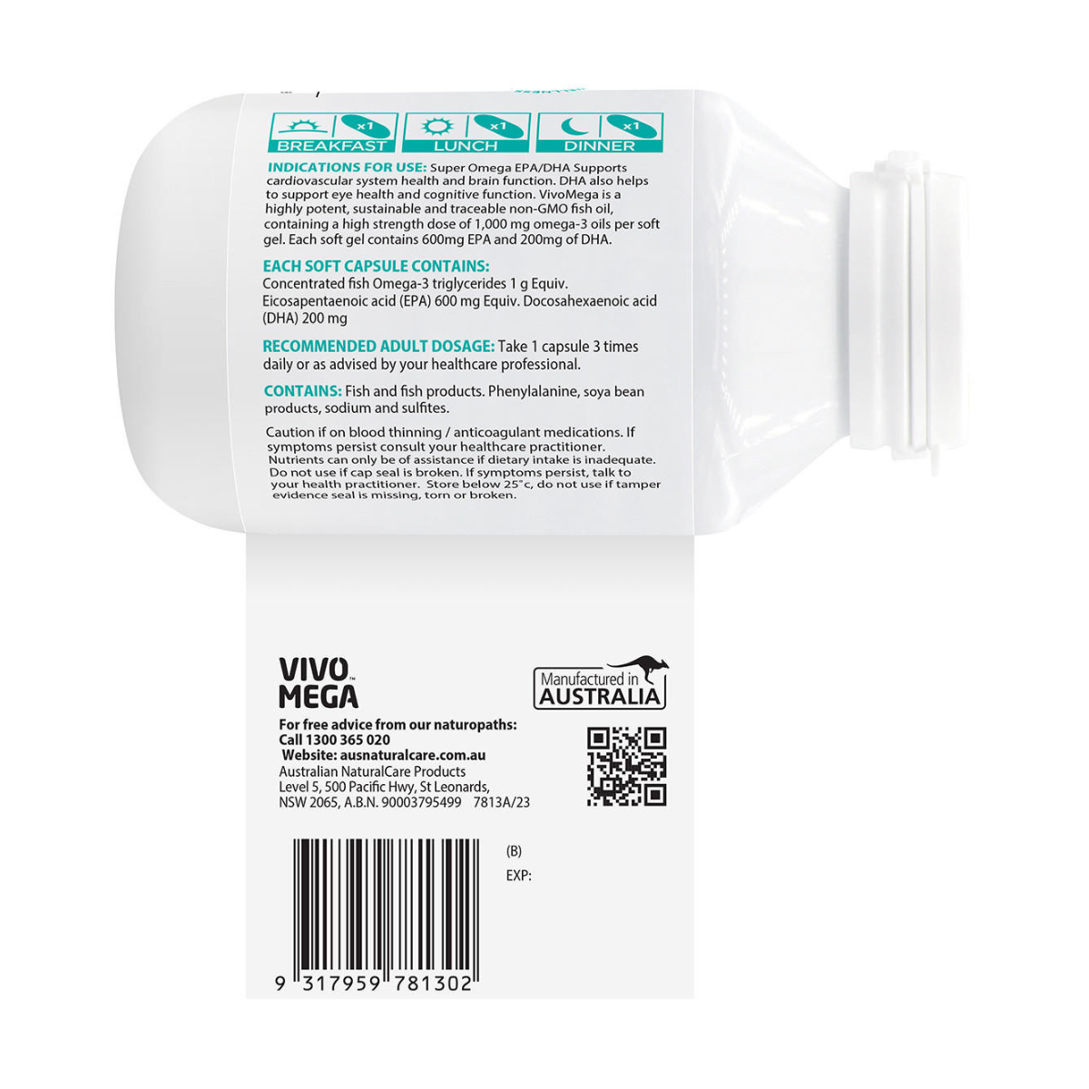 Super Omega EPA DHA 90 caps 1