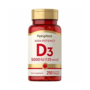Piping Rock Vitamin D3 5000 IU 250 Tabs