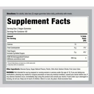 Ashwagandha Gummies info