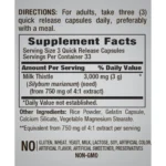 Milk Thistle Seed 3000 MG by Piping Rock facts webp