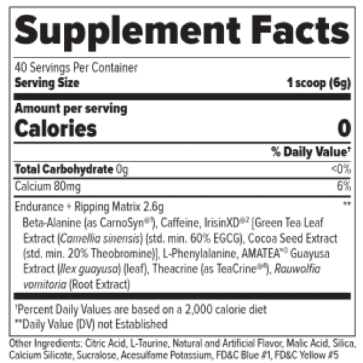 Finaflex Stimul8 supplement facts 298x300