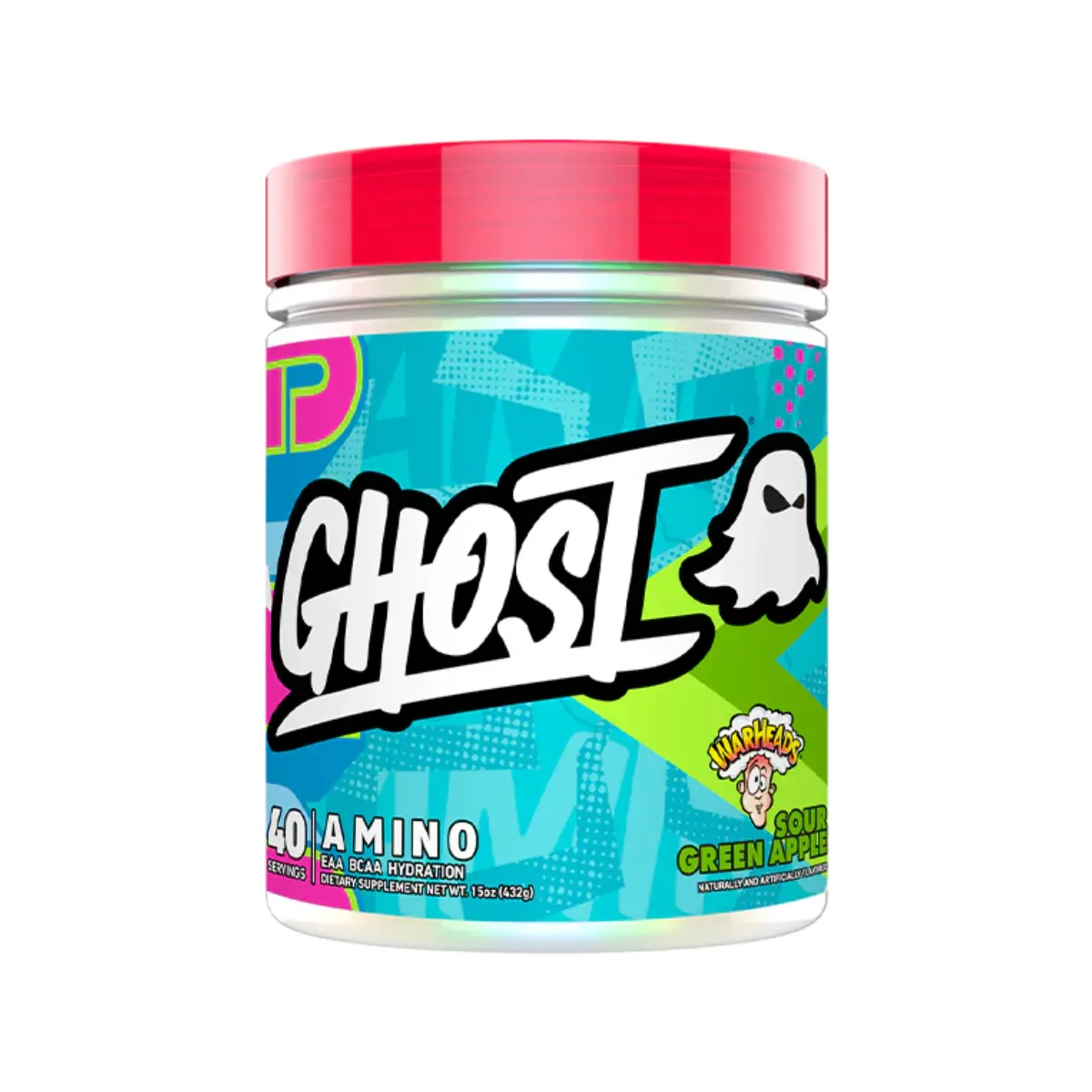 Sour Green Apple Ghost Amino V2 webp