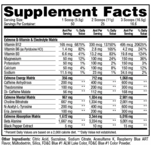 ESP Extreme SuppFact 30Serving Blue Raspberry 1 webp