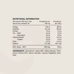 SN NIP Alpha GPC Capsules 1 webp