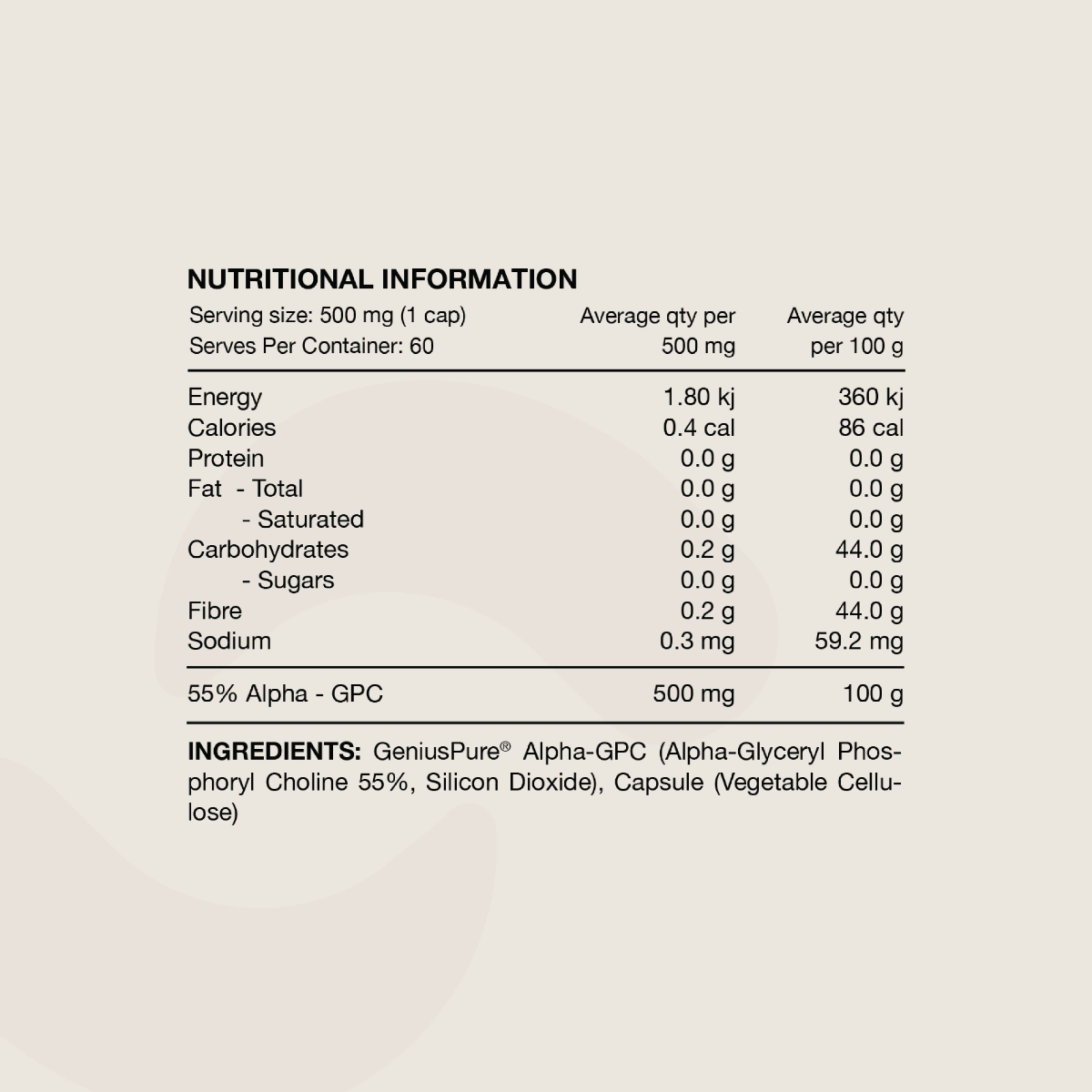 SN NIP Alpha GPC Capsules 1 webp