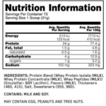 optimum nutrition 100 percent gold standard whey nutritional panel 1 webp