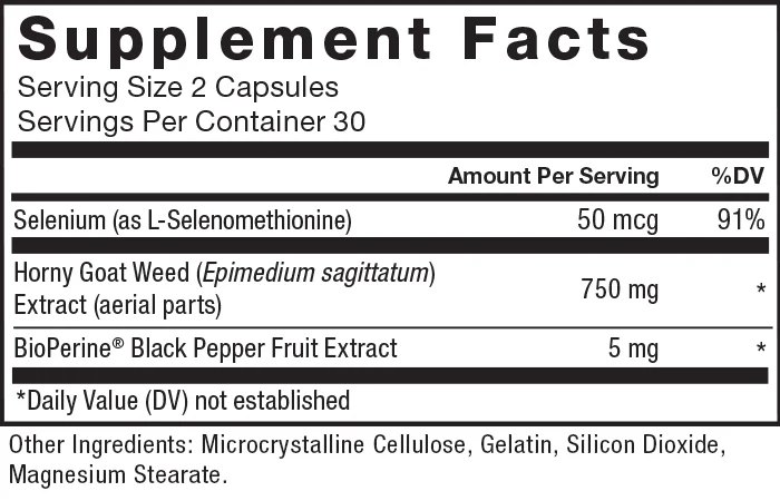 HornyGoatWeed 60ct 3 supp facts webp