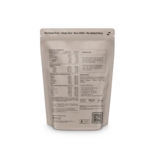 SN Beef Protein Isolate Iced Latte Powder 25 V1 BACK webp