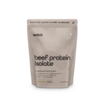 SN Beef Protein Isolate Iced Latte Powder 25 V1 FRONT webp